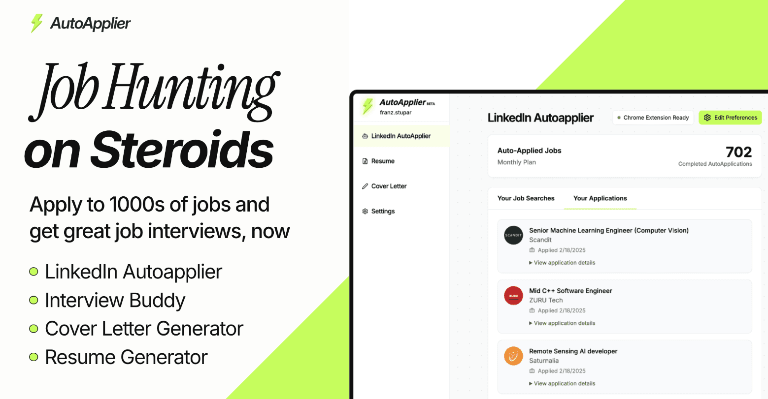 AutoApplier screenshot 1