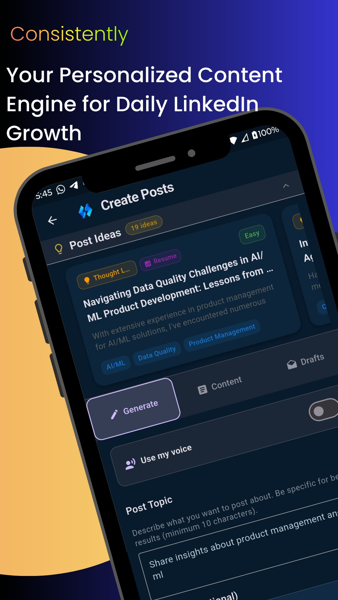 EigenMe - AI Career Branding Platform screenshot 3