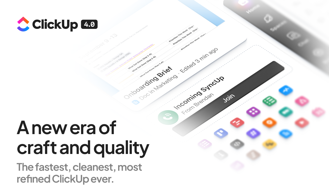 ClickUp 4.0 screenshot 2