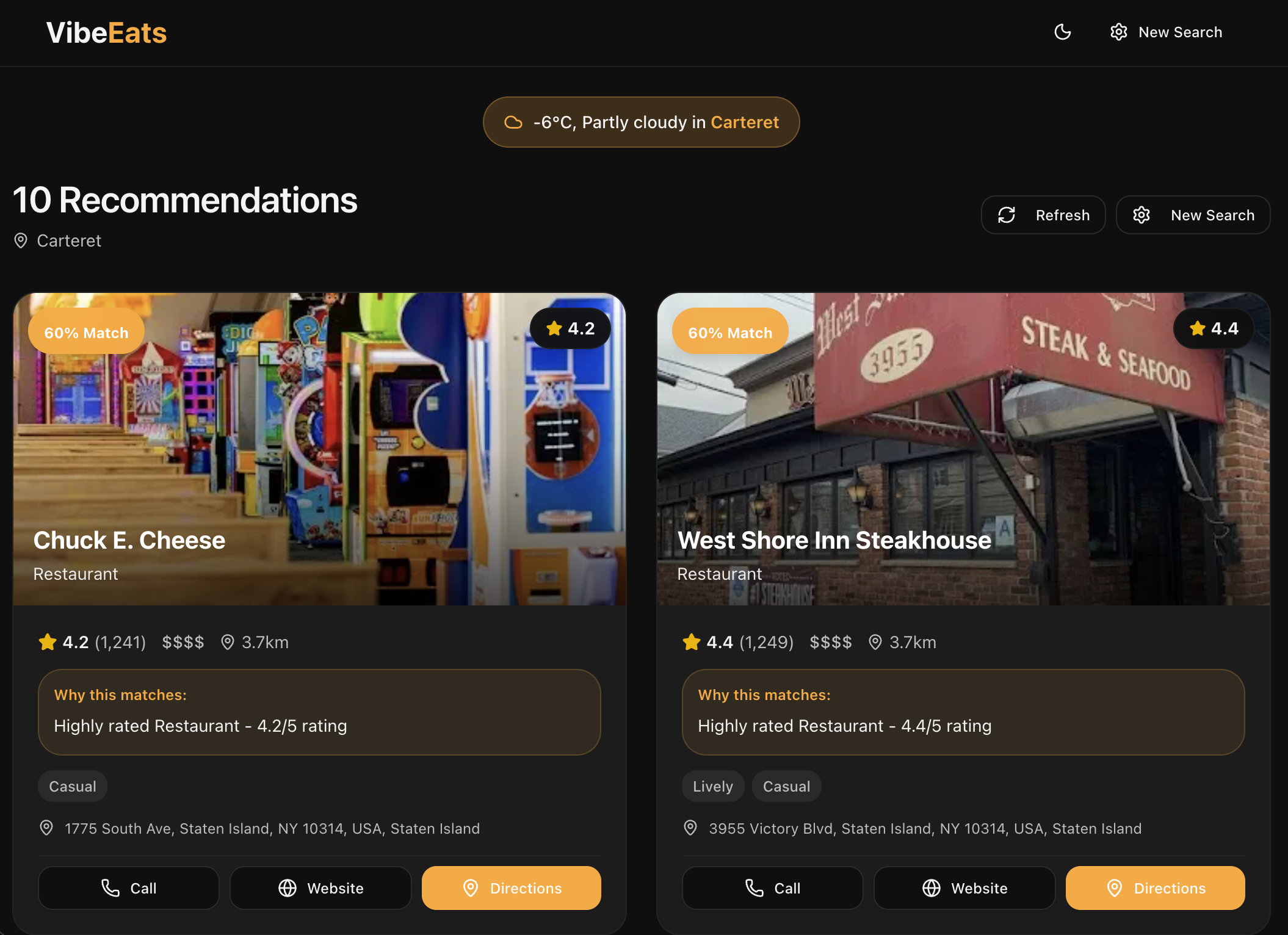 VibeEats screenshot 10