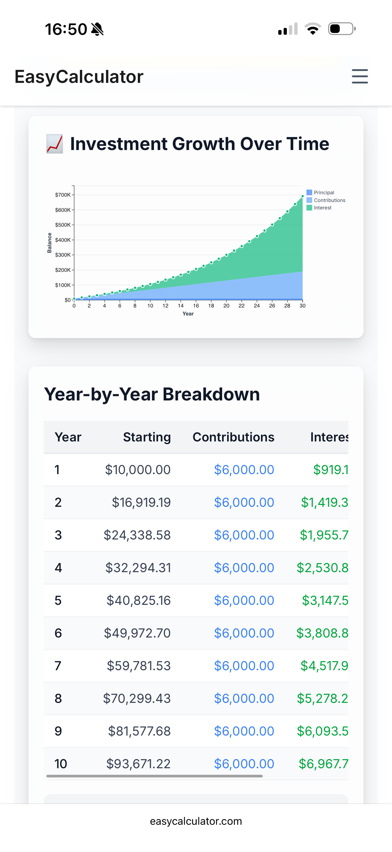 EasyCalculator screenshot 6