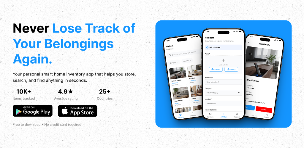 iFoundIt: Smart Home Inventory screenshot 1