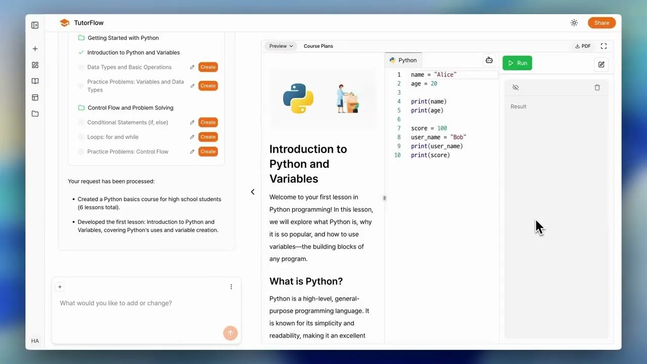 TutorFlow | AI-Powered Course Creation screenshot 11