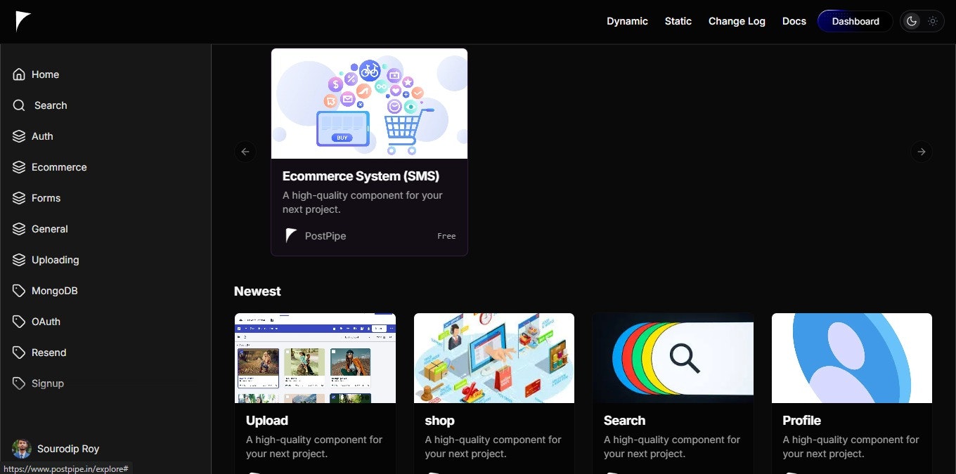 PostPipe screenshot 3