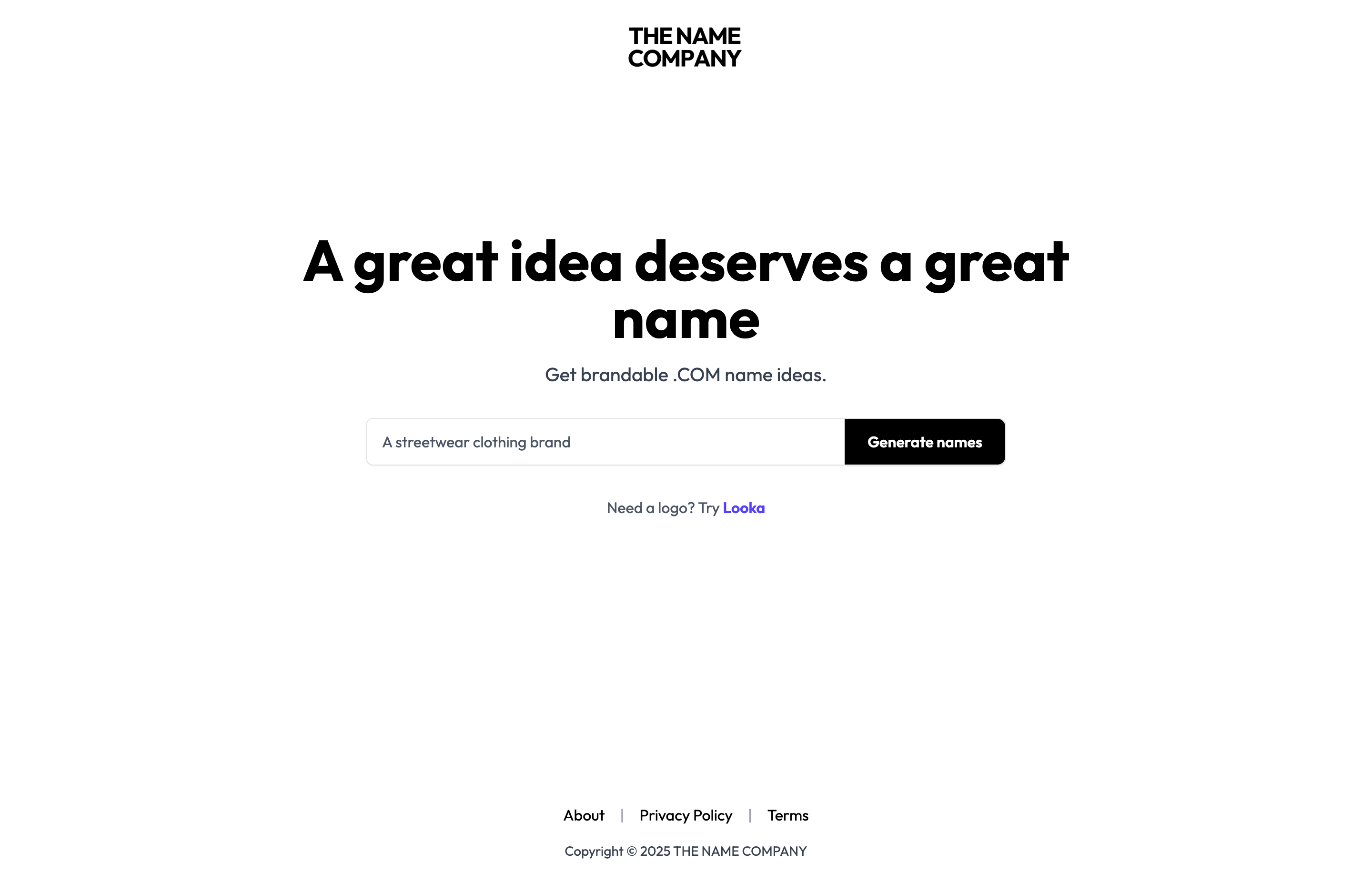 THE NAME COMPANY screenshot 2