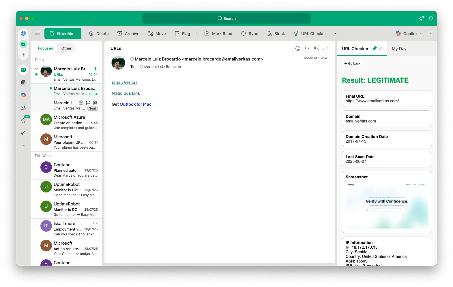 URL Checker screenshot 2