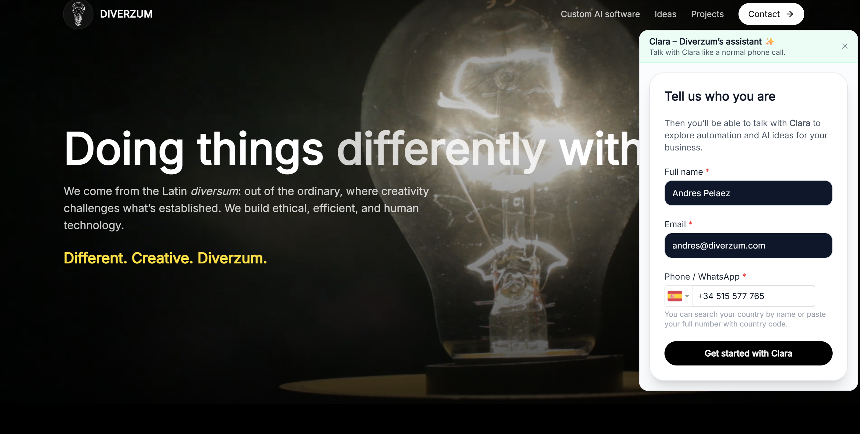 Clara by Diverzum screenshot 1