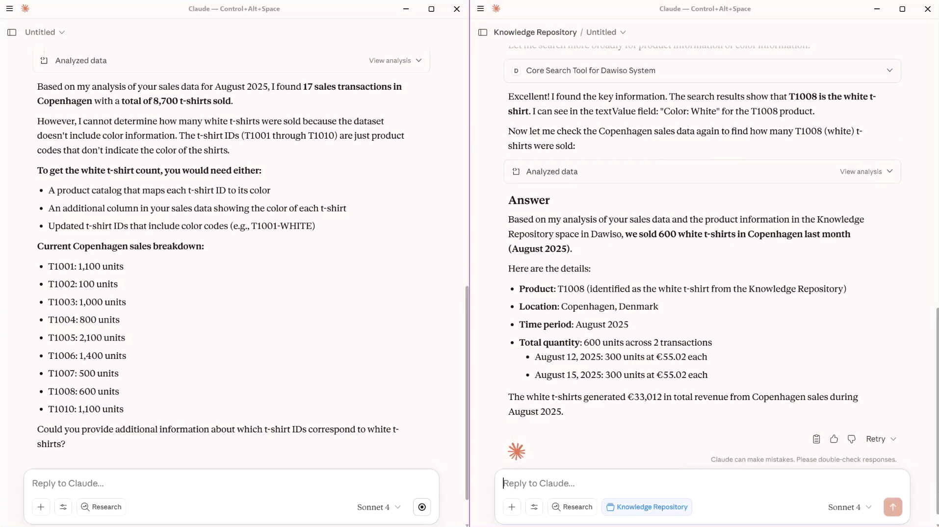 Dawiso AI Context Layer screenshot 3