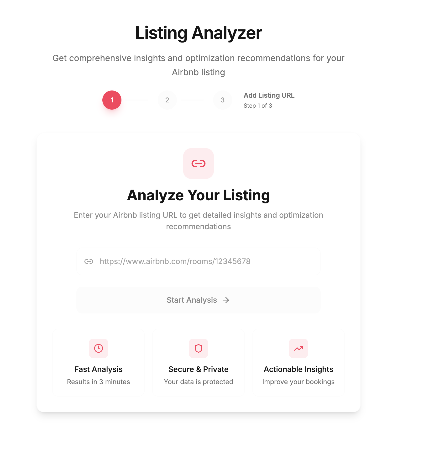 ShortRentals AI Launch screenshot 2