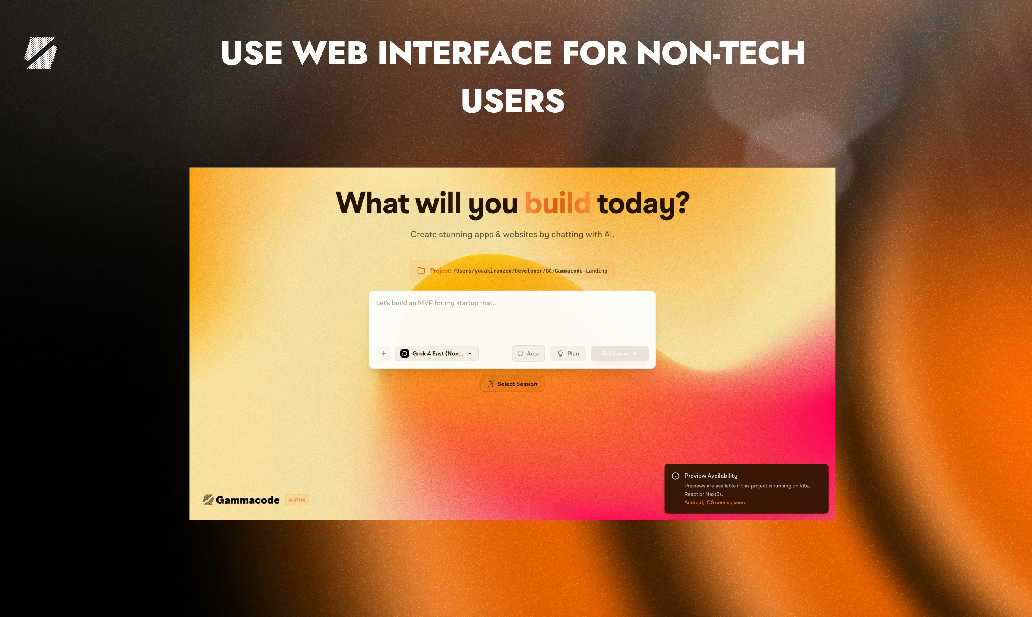 Gammacode screenshot 1