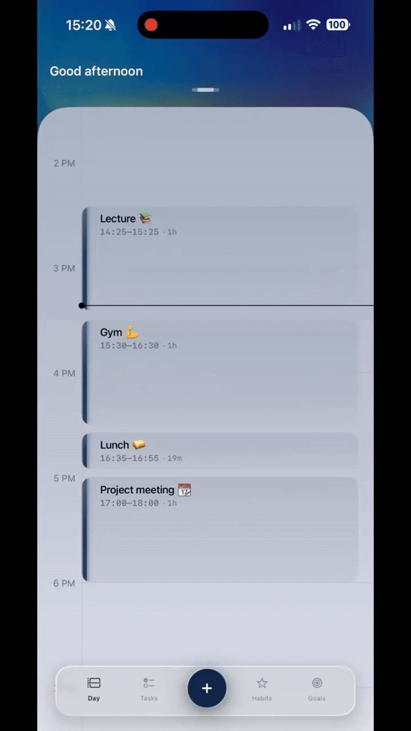 Planwise screenshot 1