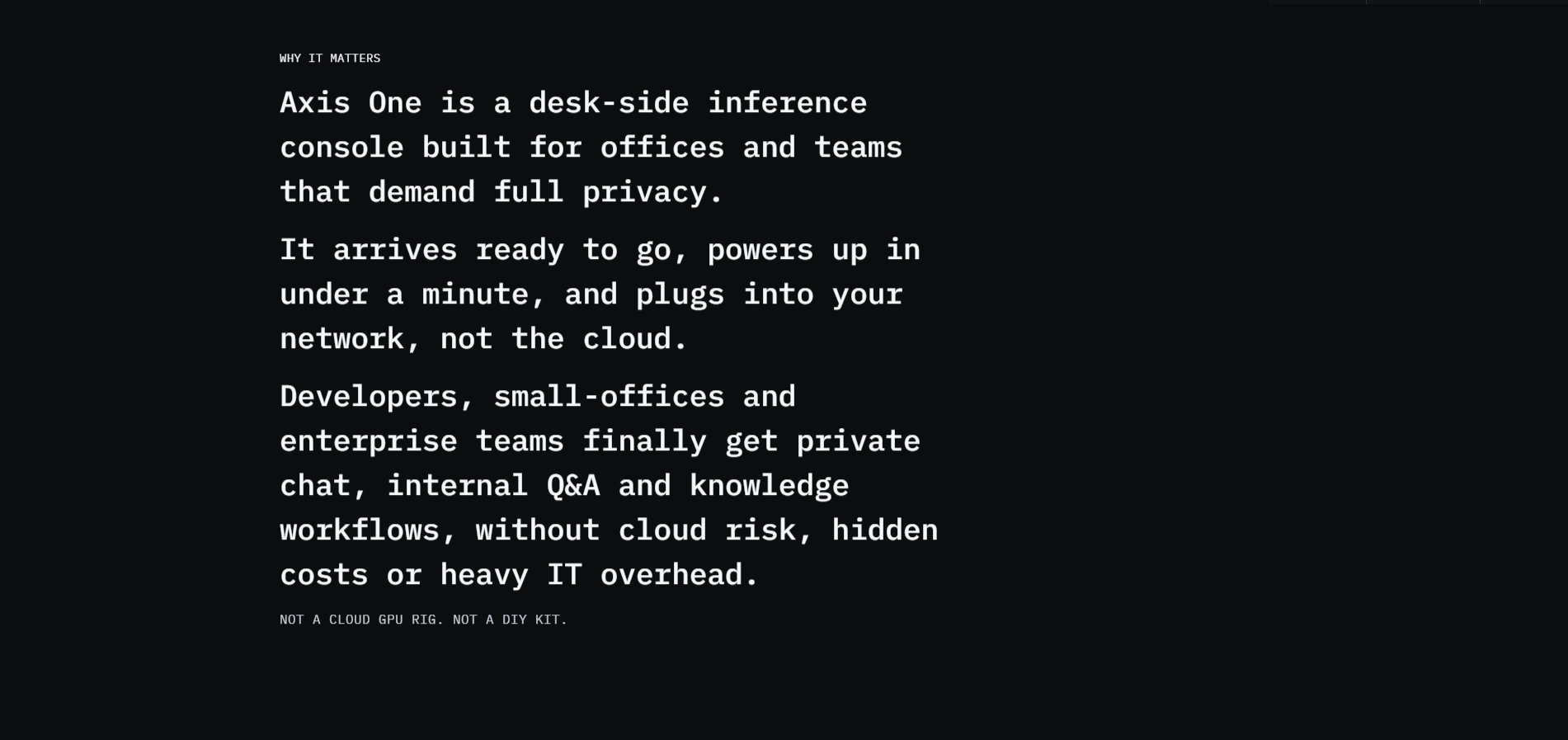 Axis One screenshot 4