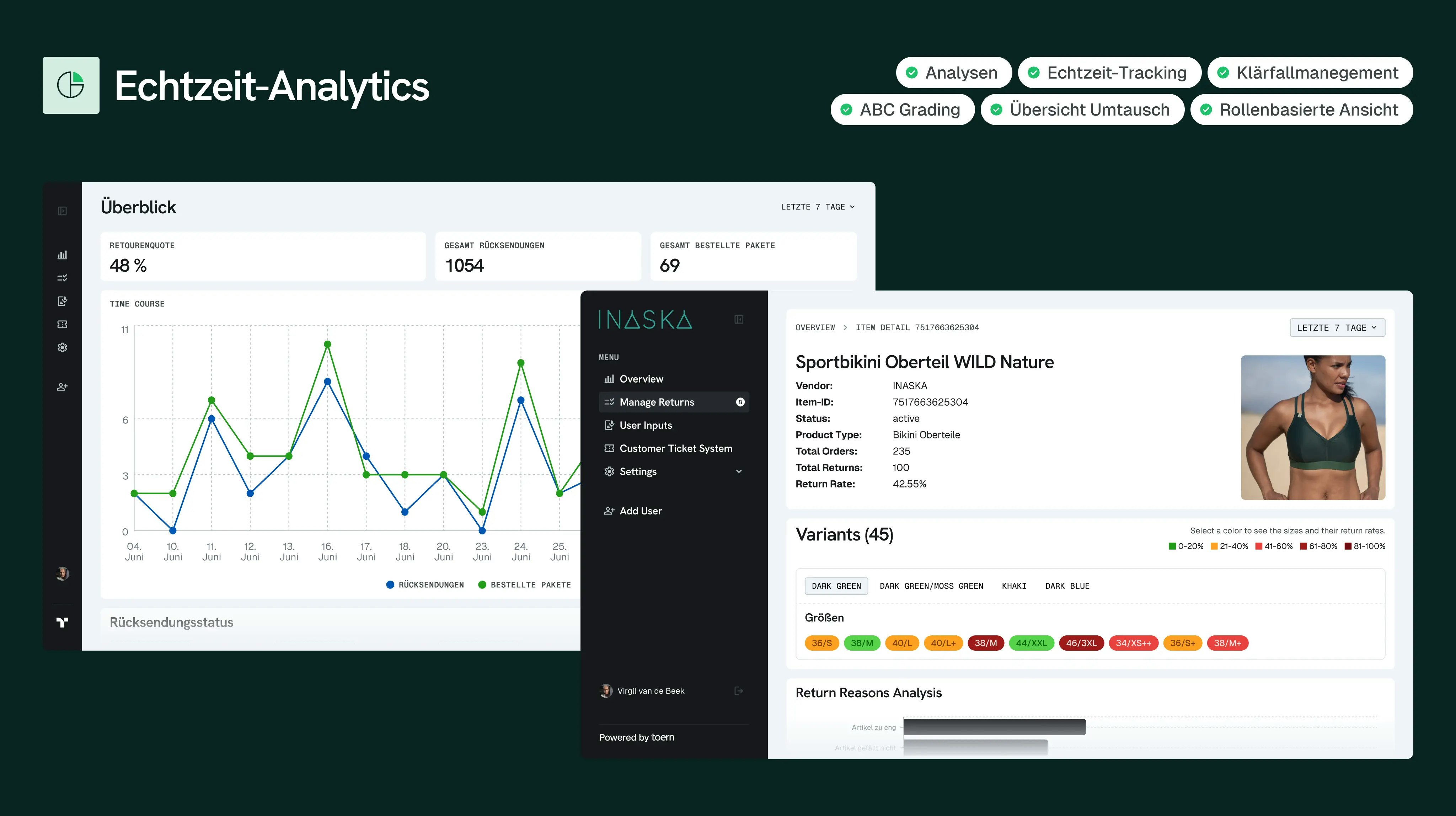 Smart returns by toern screenshot 3