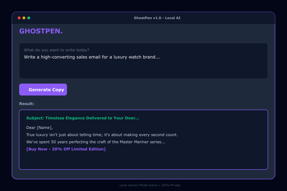 GhostPen screenshot 1