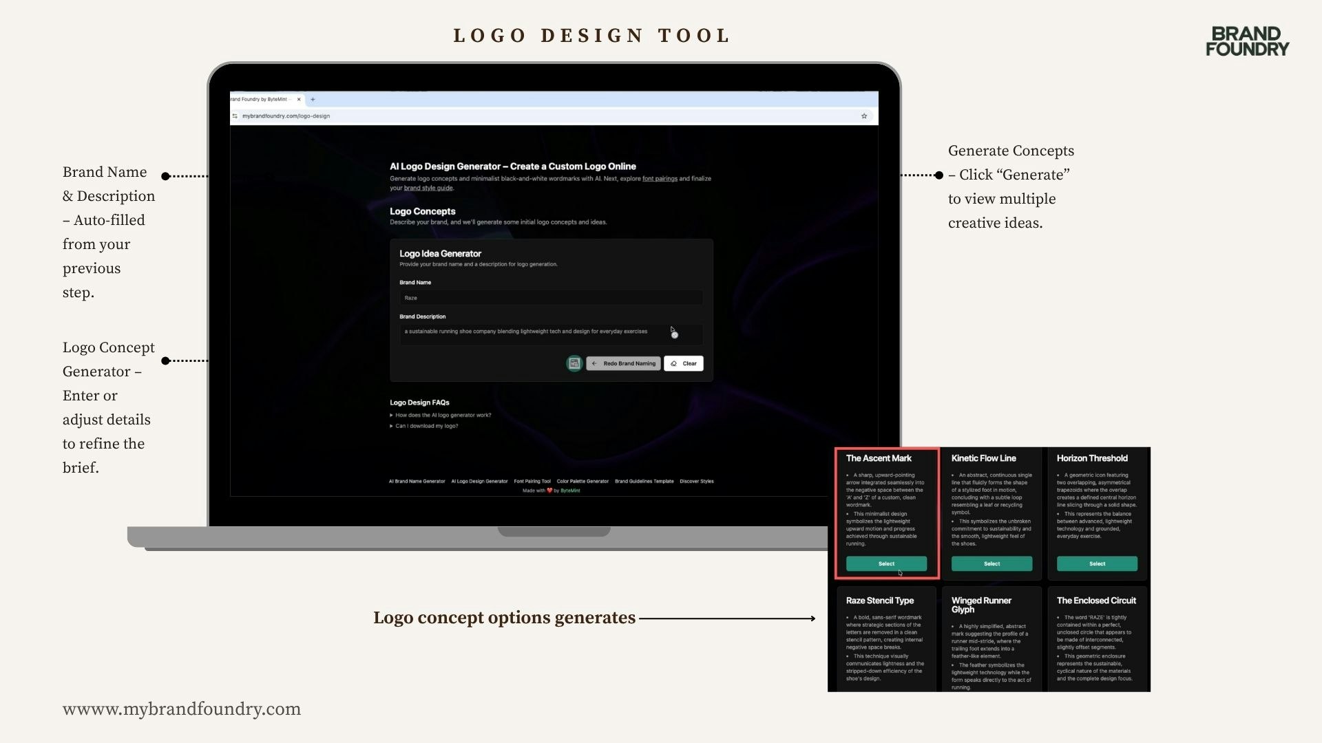 Brand Foundry by ByteMint screenshot 4
