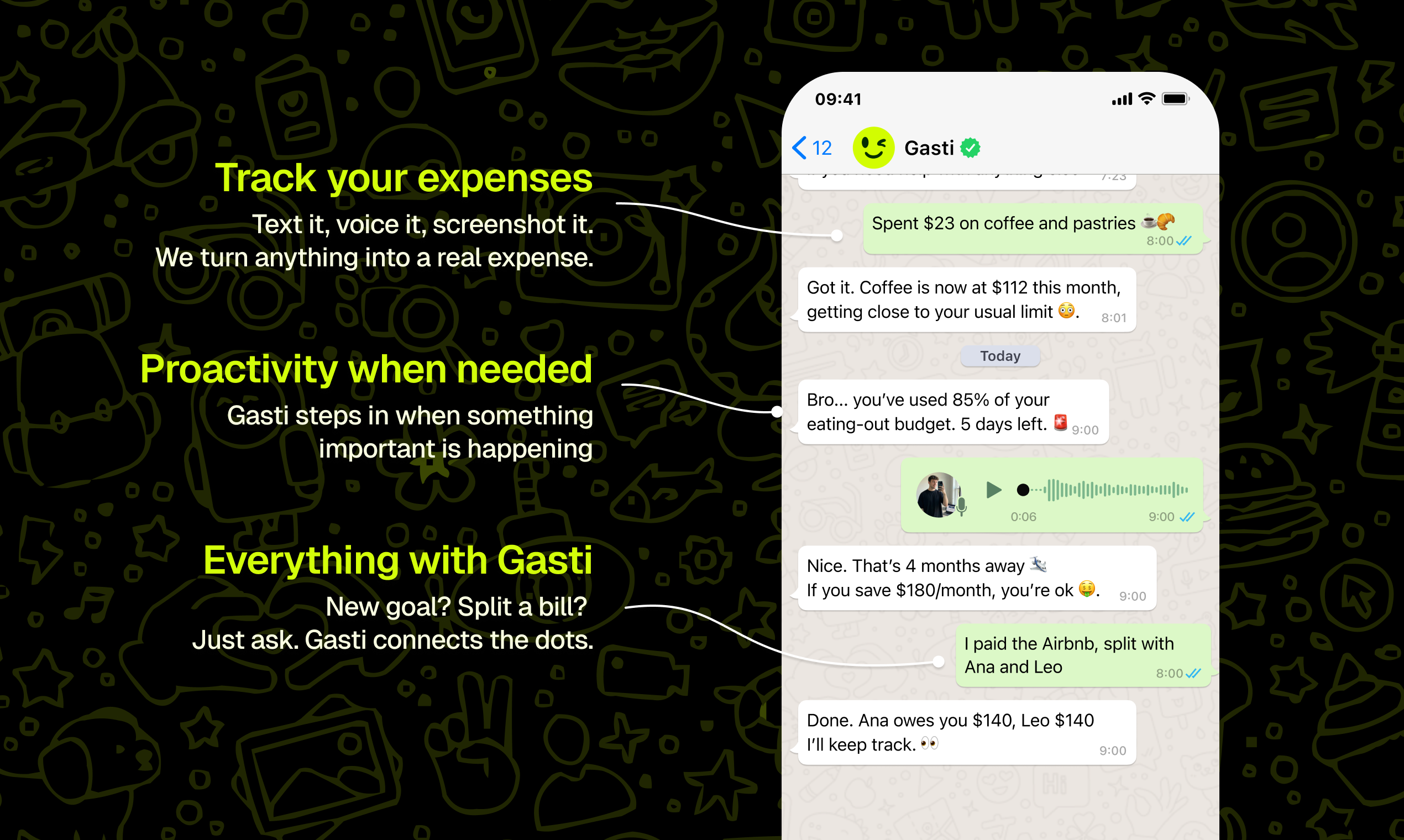 Gasti screenshot 2