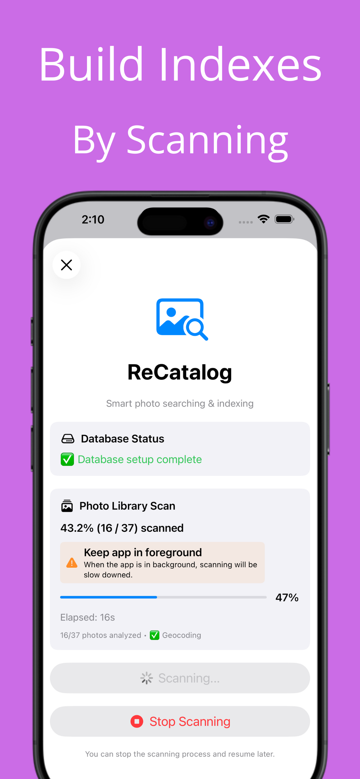 ReCatalog: Fast Photo Search screenshot 5