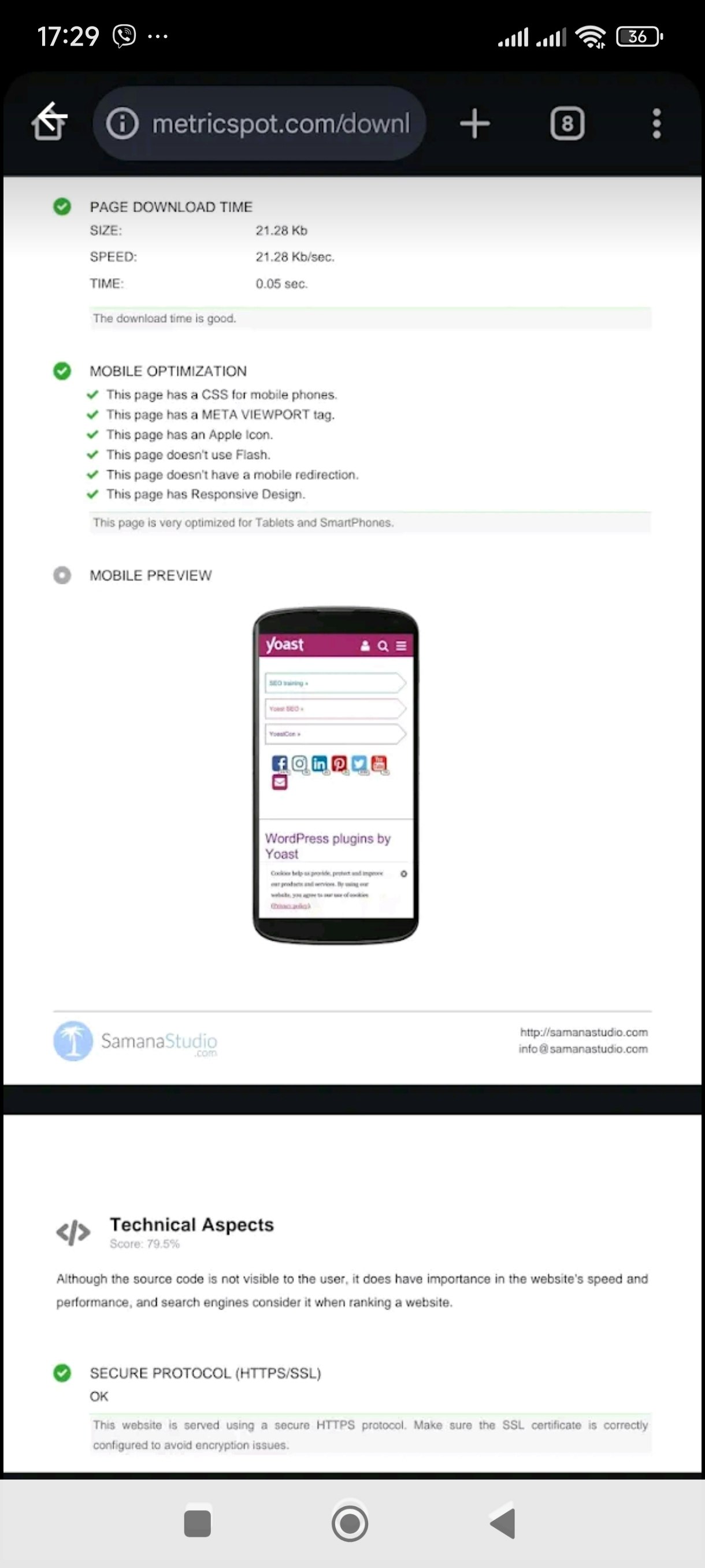 SEO Site Scanner by Site4bizUA screenshot 3