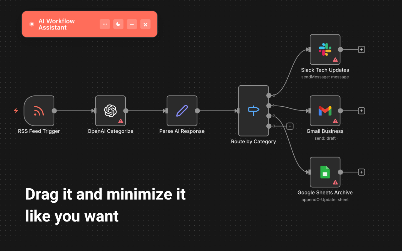 n8n AI Workflow Assistant screenshot 3