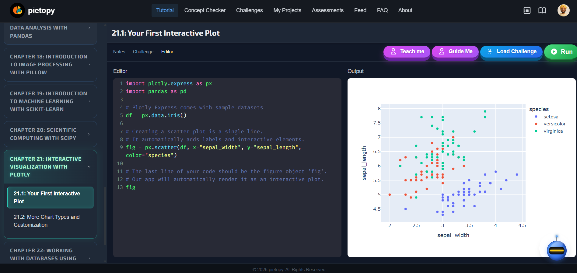 Pietopy - Stop learning | Start building screenshot 4