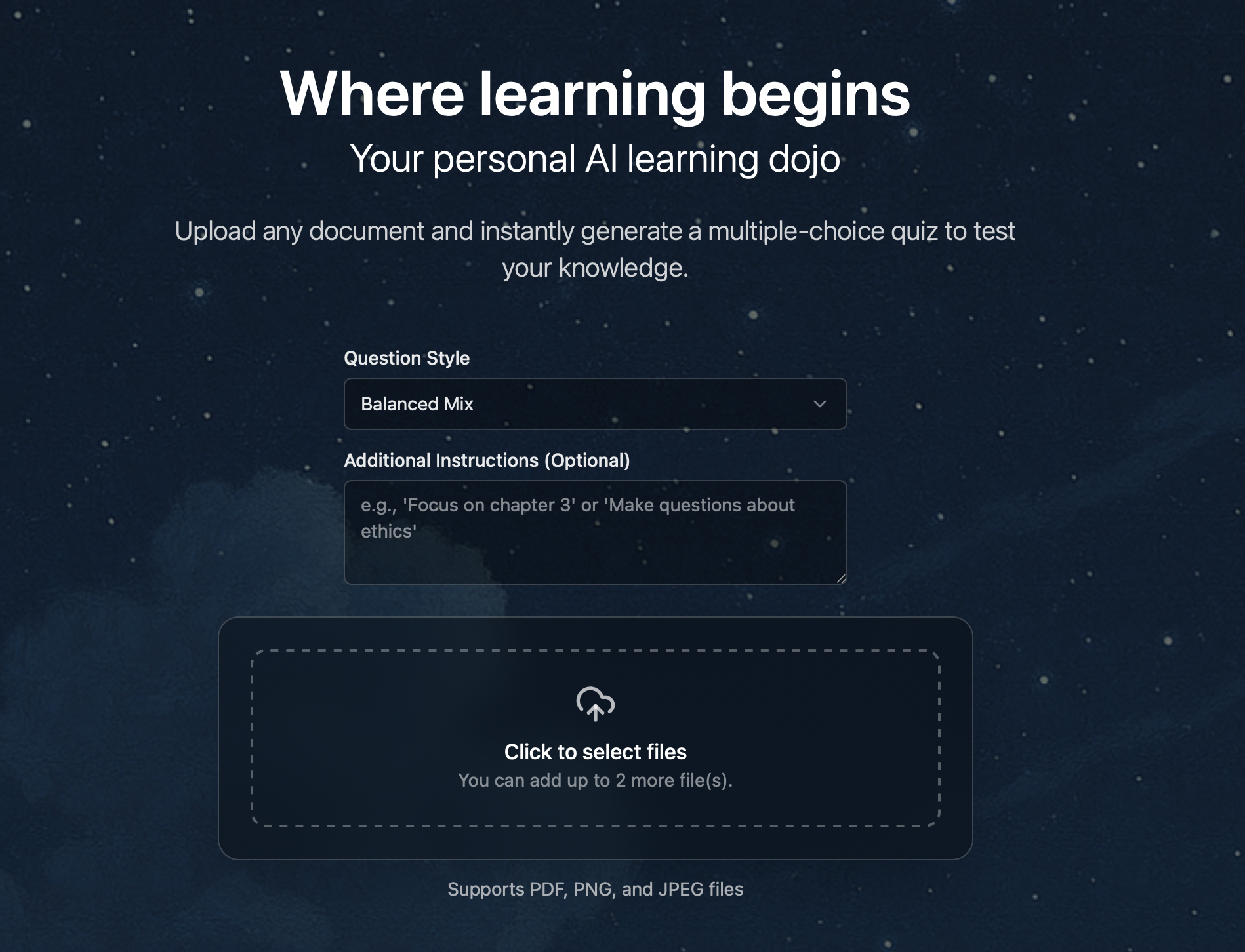 StudyDojo AI - AI MCQ / testing app screenshot 3
