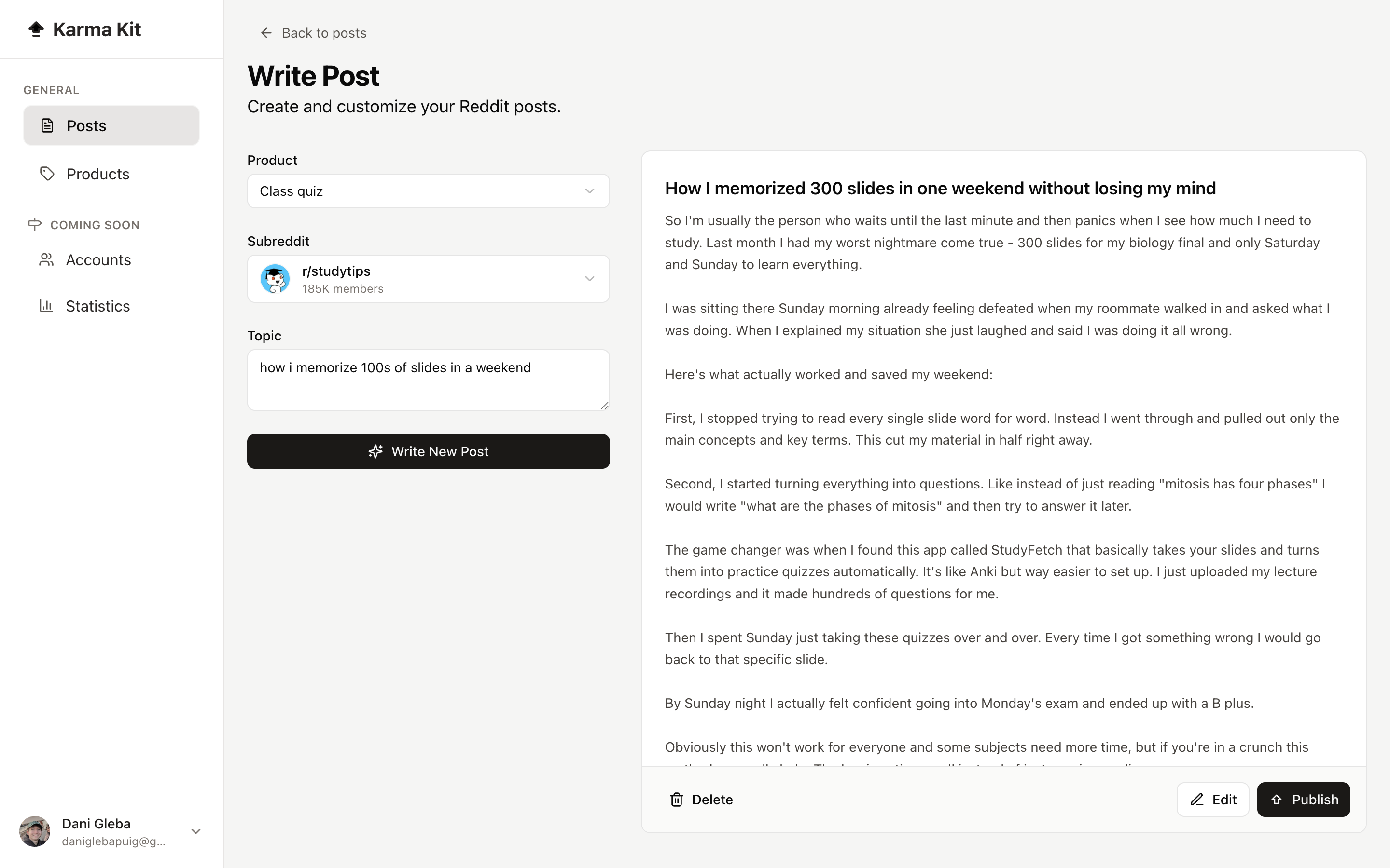 Karma Kit screenshot 3
