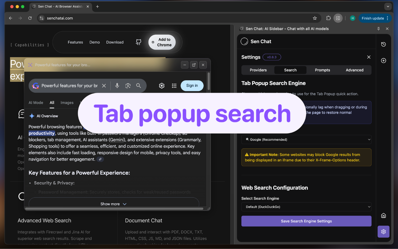 Sen Chat screenshot 3