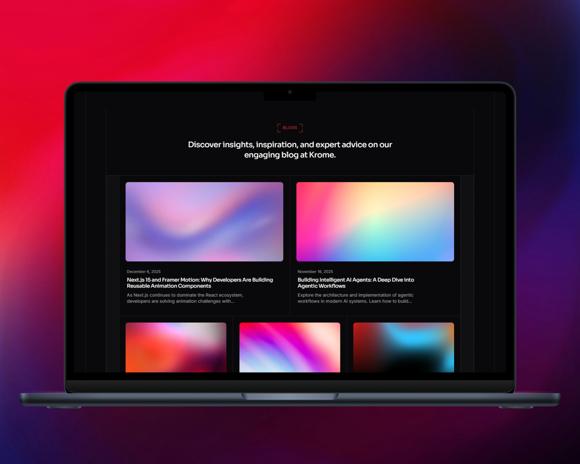 Krome AI Agent Template screenshot 4