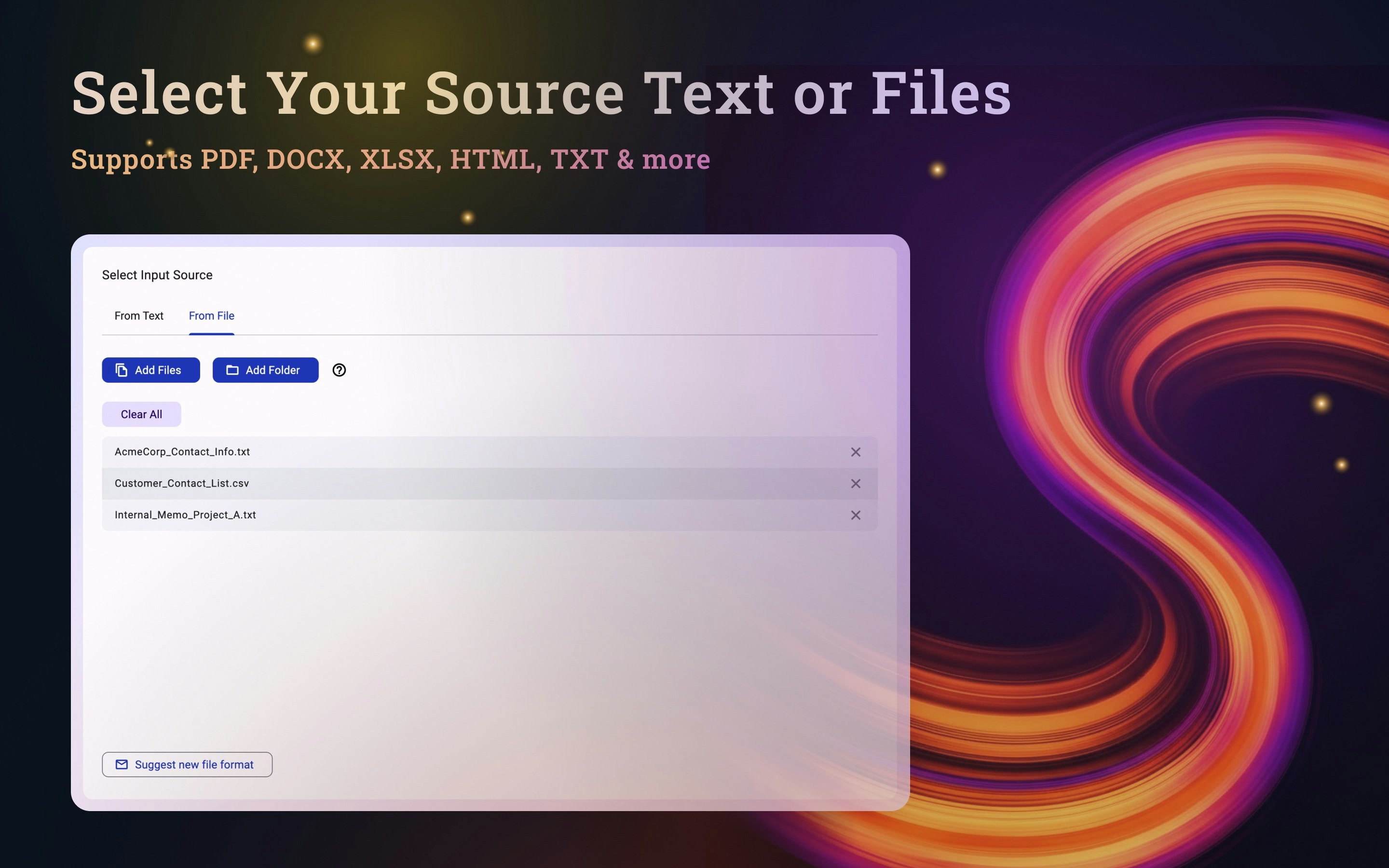 DataSieve 2.0 screenshot 2