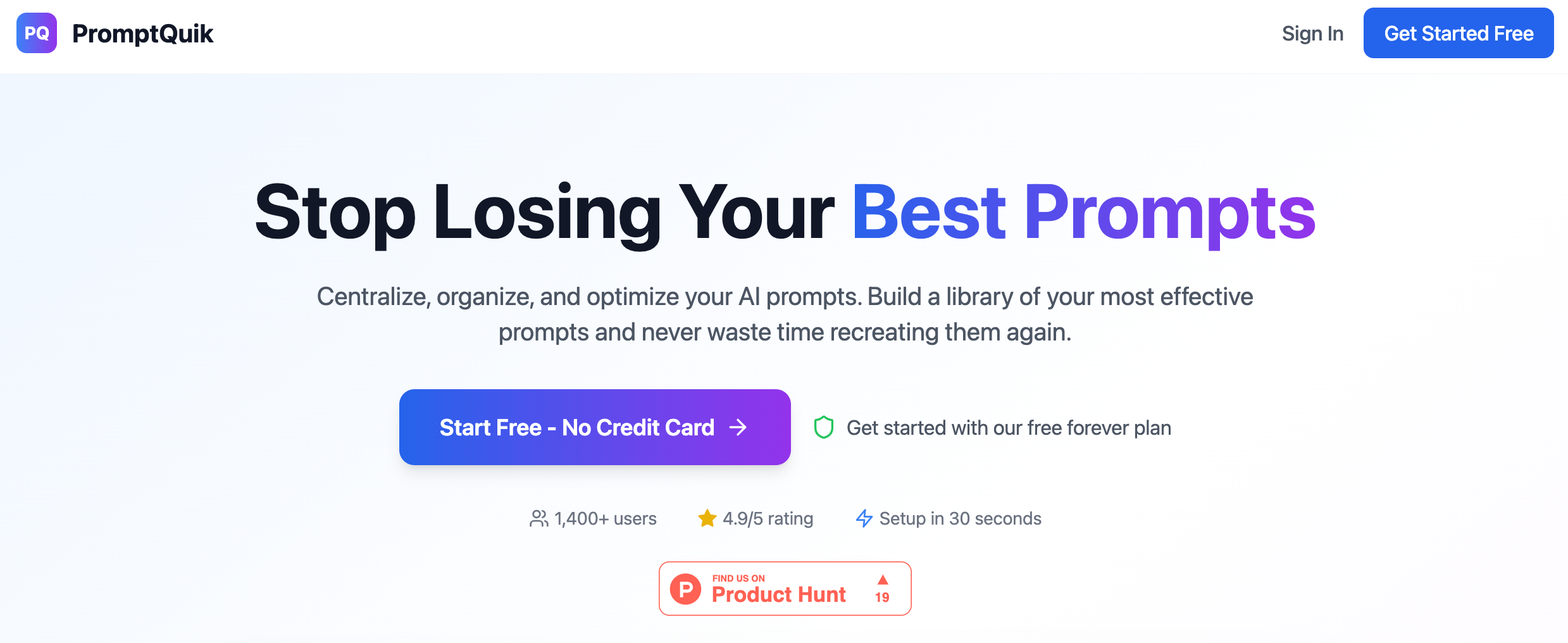 PromptQuik screenshot 1