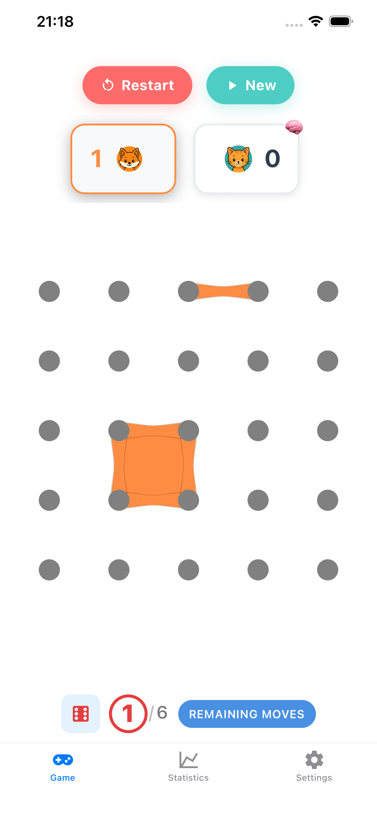 A fresh look at the classic Dots & Boxes screenshot 4