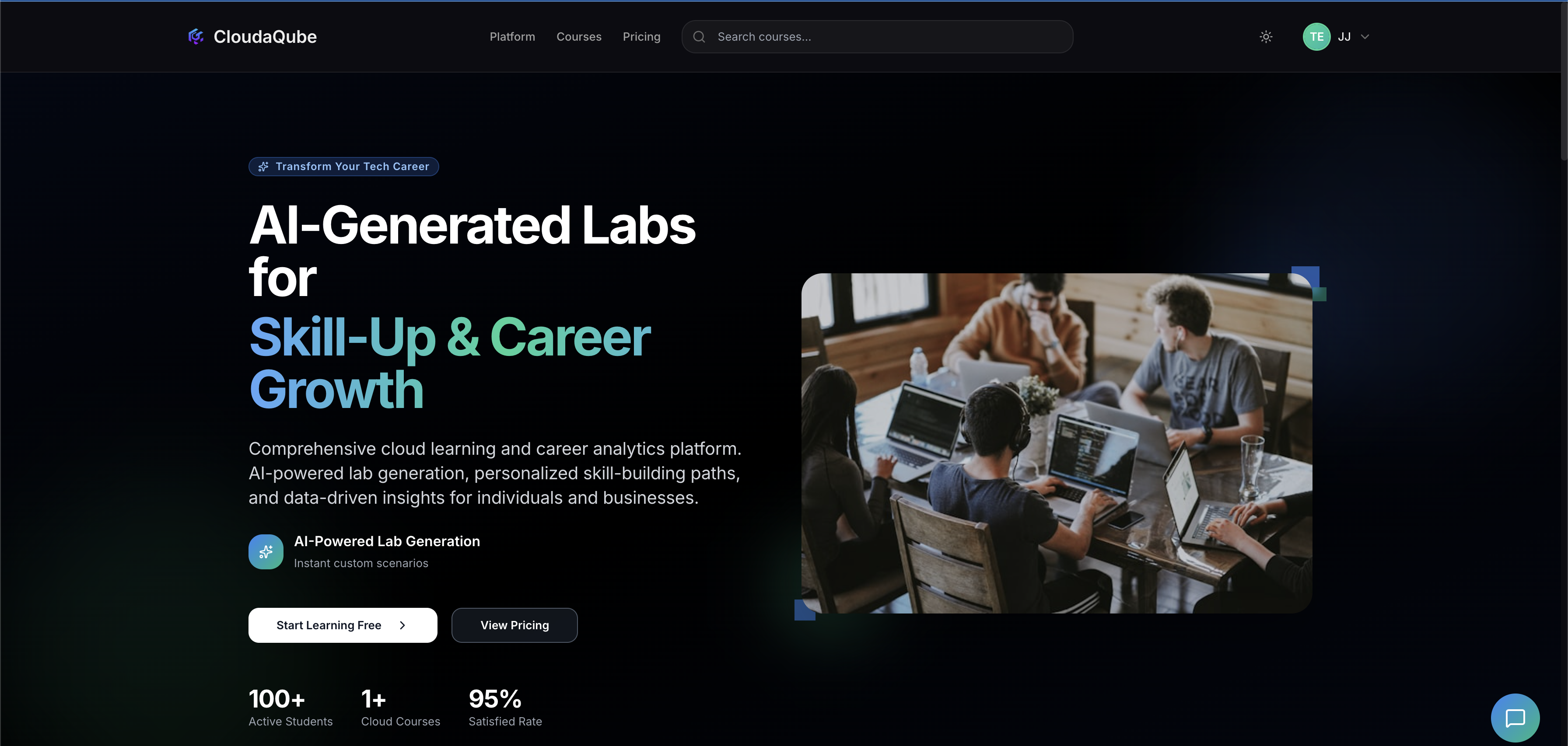 CloudaQube screenshot 2