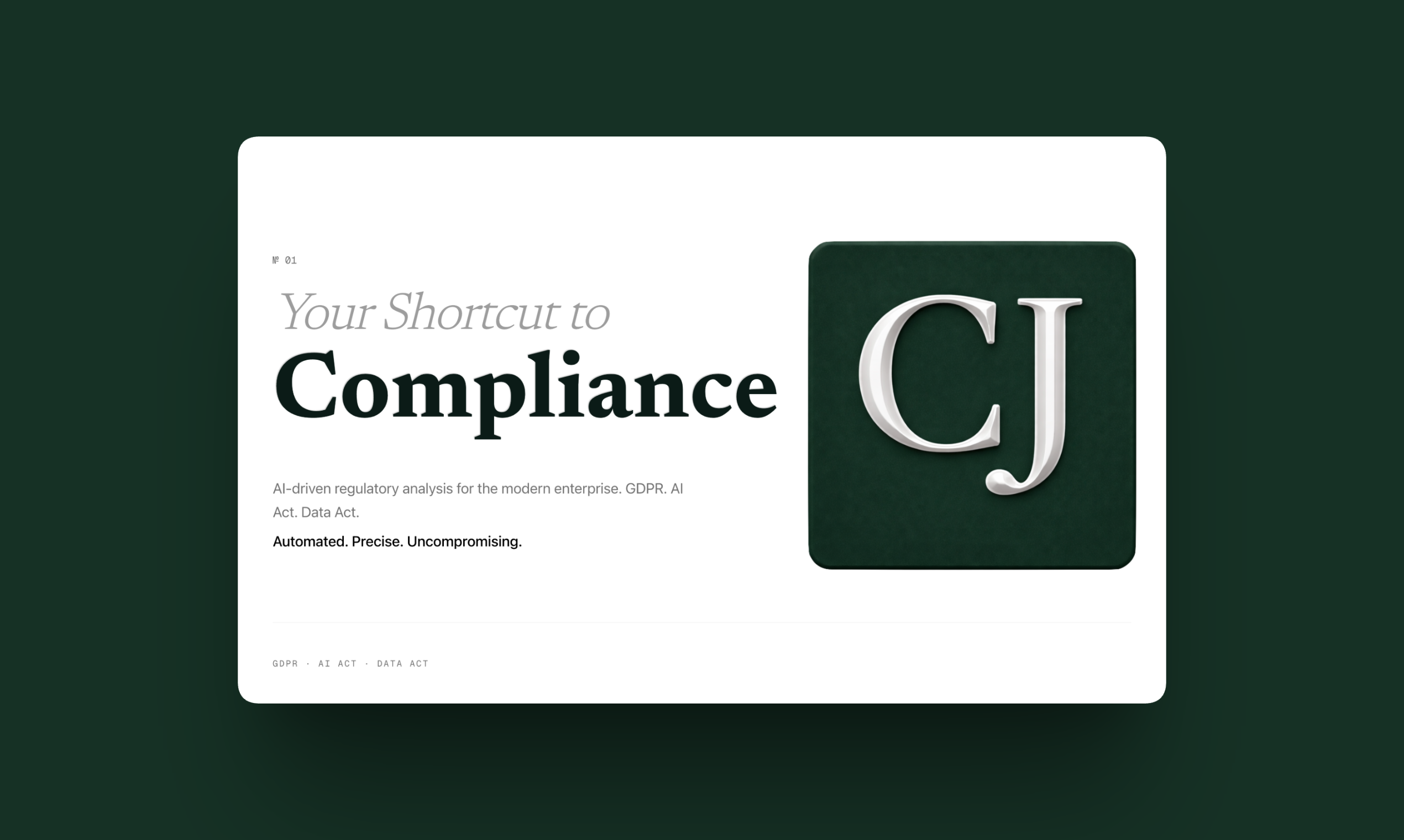 ComplyJudge screenshot 1