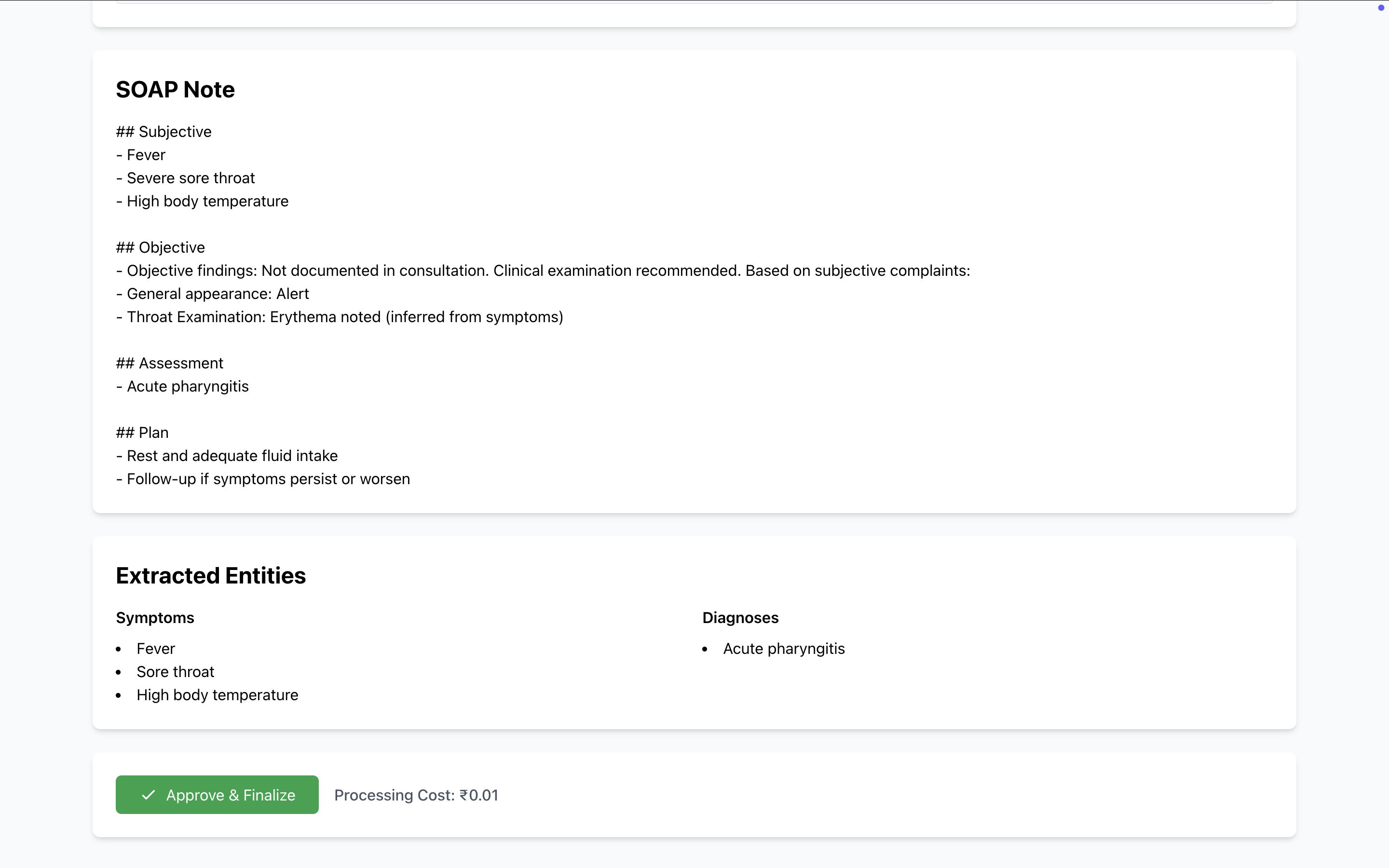 Medscribe AI screenshot 4
