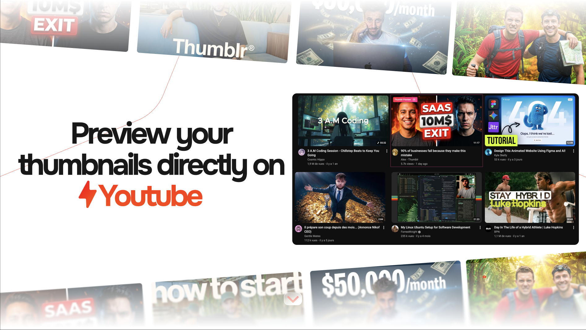 Thumblr - AI Youtube Thumbnail Generator screenshot 4