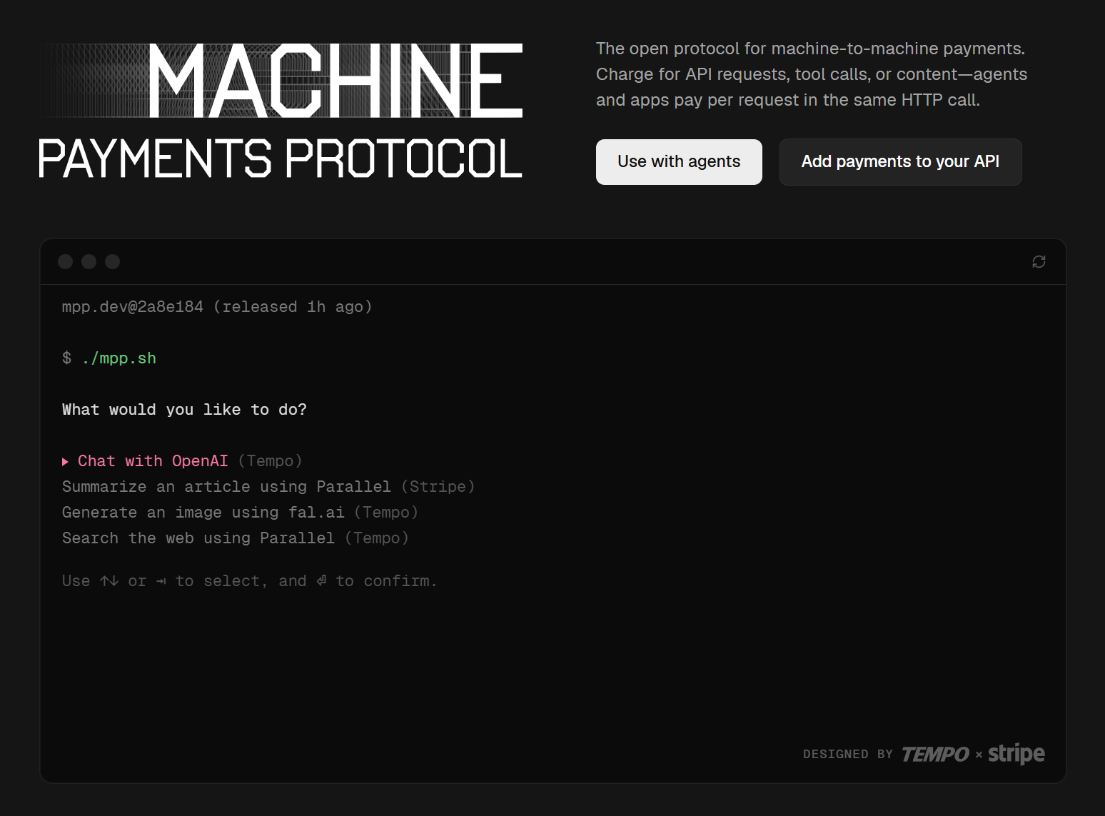 Machine Payments Protocol screenshot 1