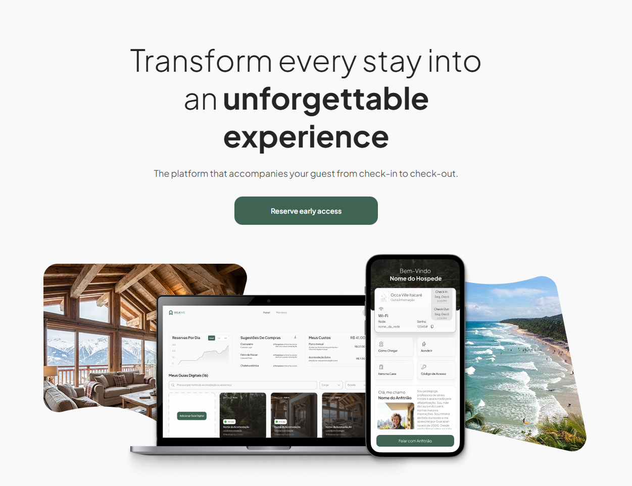 WLKMe: Effortless Hospitality screenshot 1