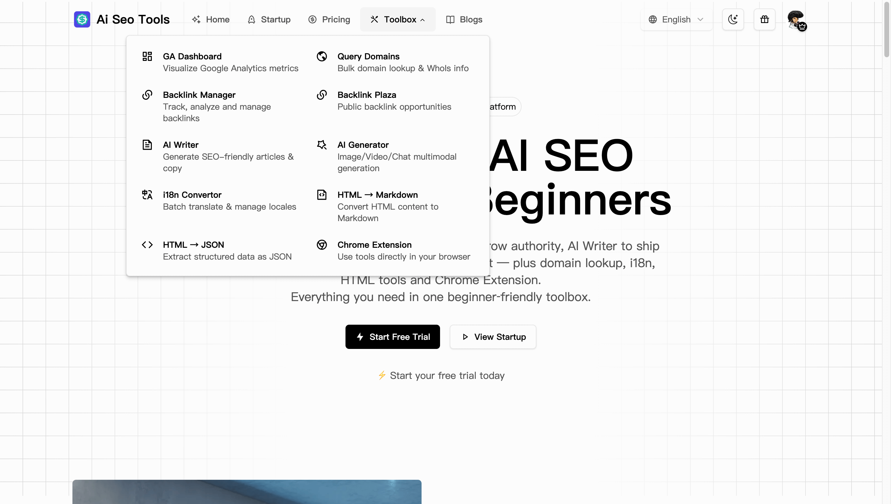 AI SEO Tools for Startup screenshot 3