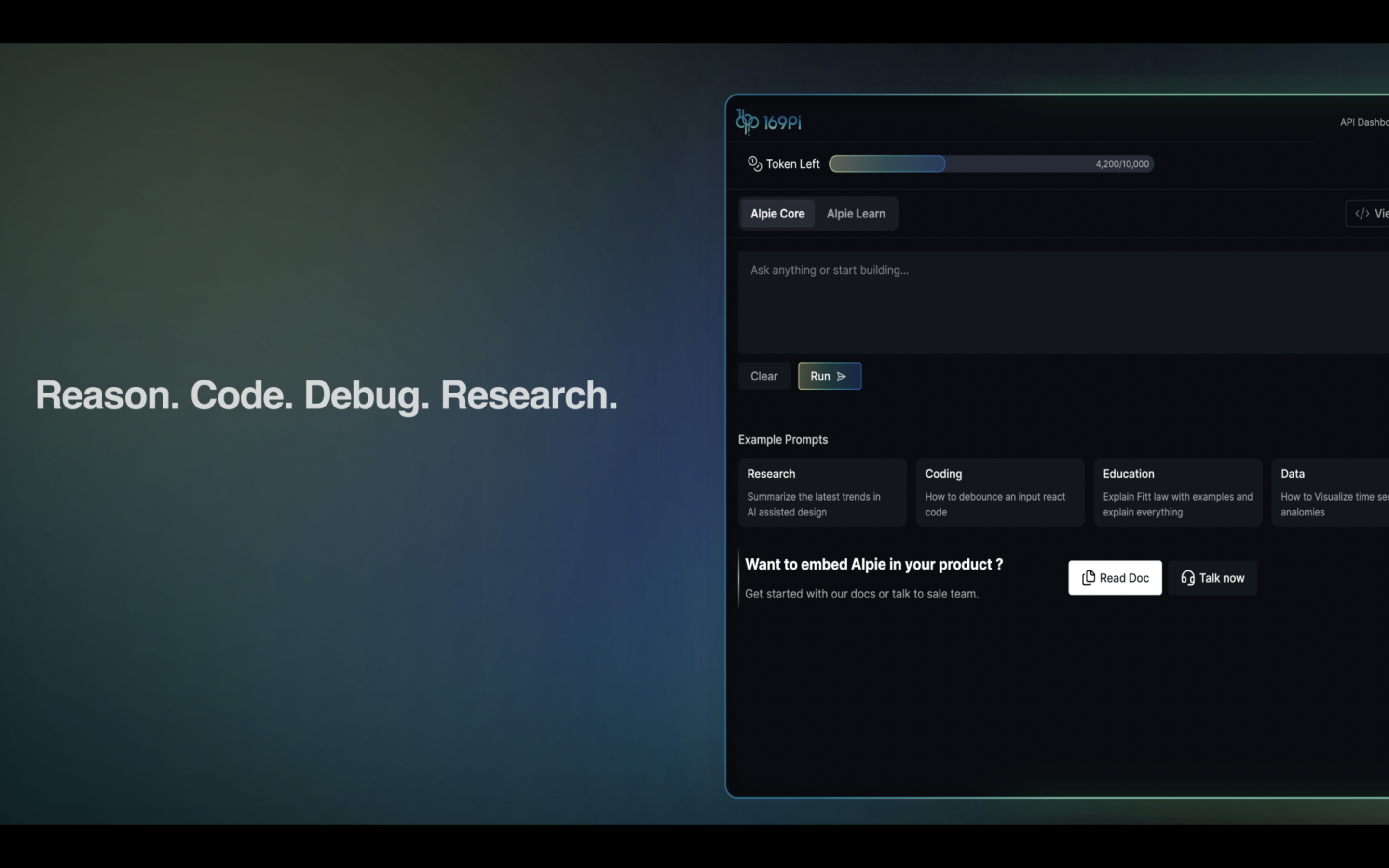 169Pi Playground screenshot 1