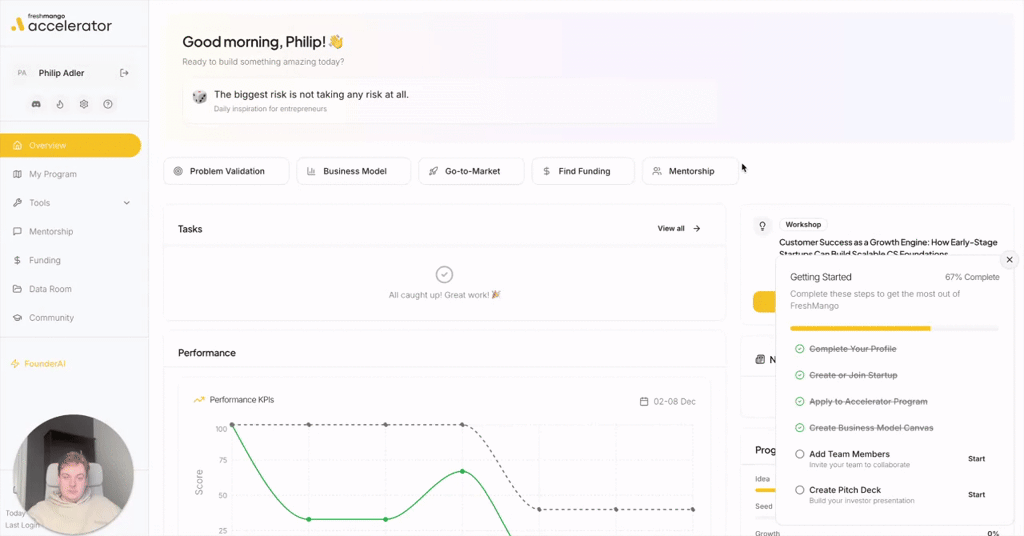 freshmango accelerator screenshot 2
