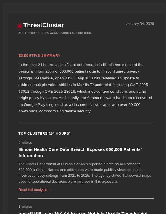 ThreatCluster screenshot 11