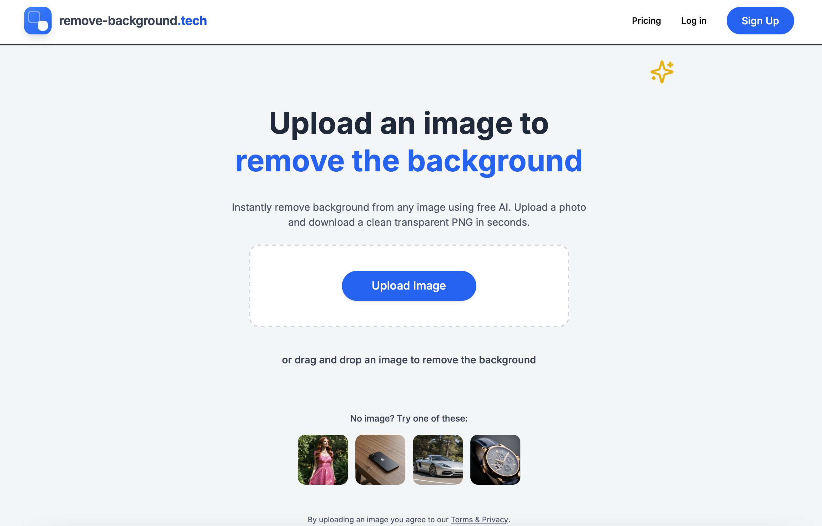 Image Background Remover screenshot 1