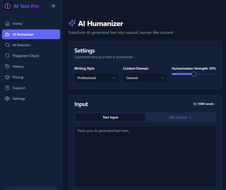 AI Free Text Pro screenshot 1