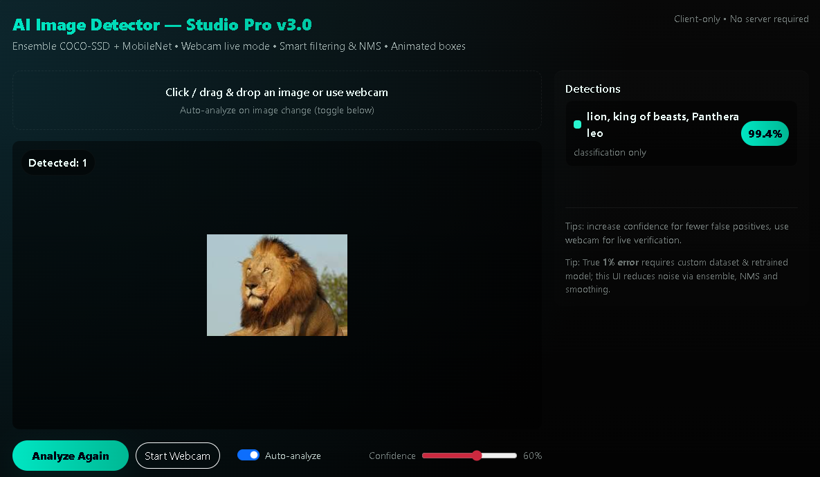 VisionAI Pro screenshot 3