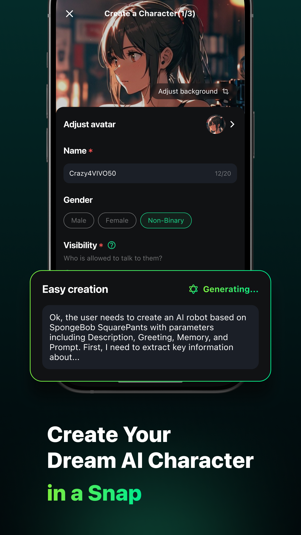 Hoshi-Bond with AI friends screenshot 5