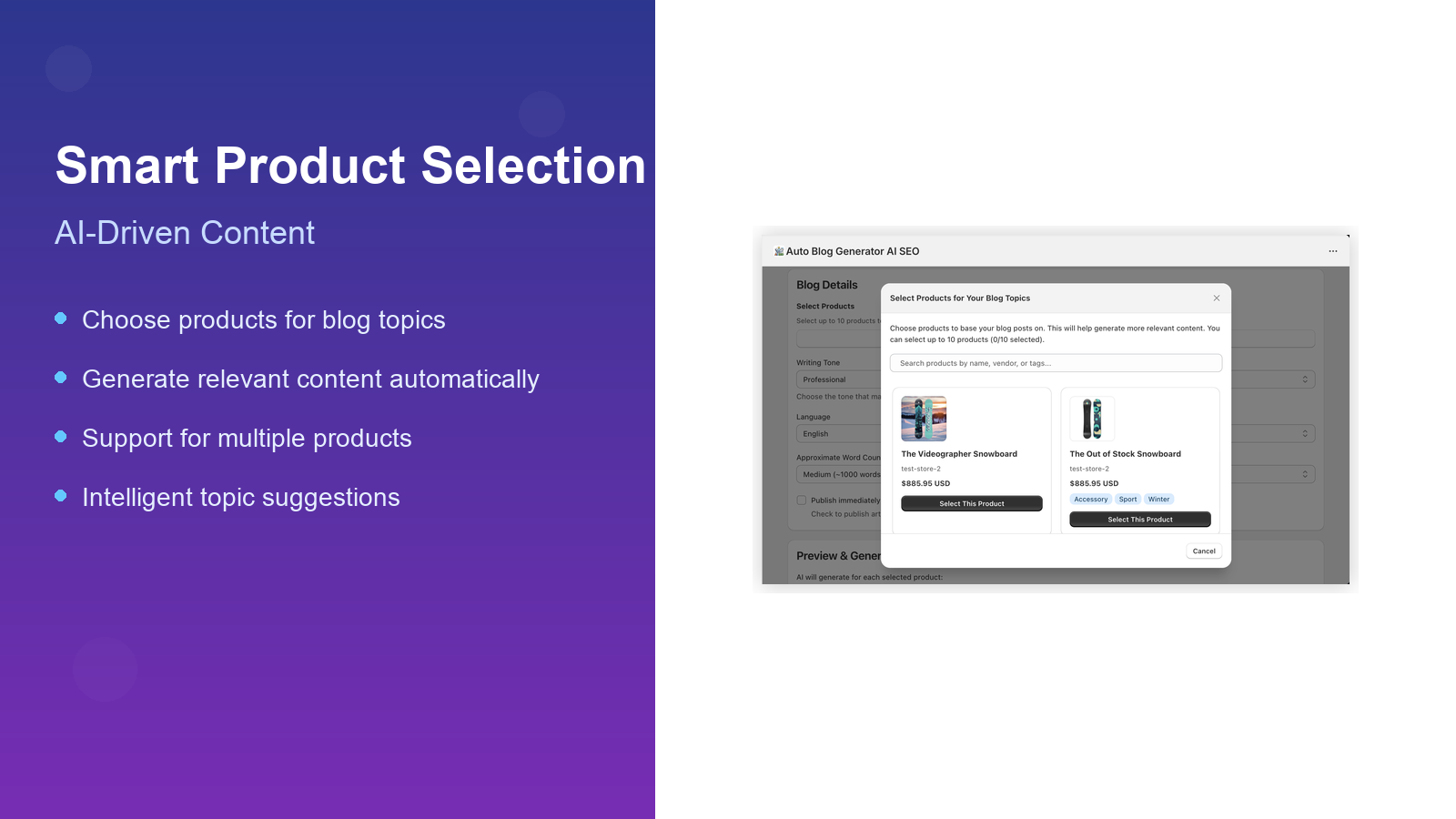 Auto Blog Generator: AI SEO screenshot 2
