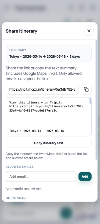 Plan Travel Itineraries faster screenshot 3