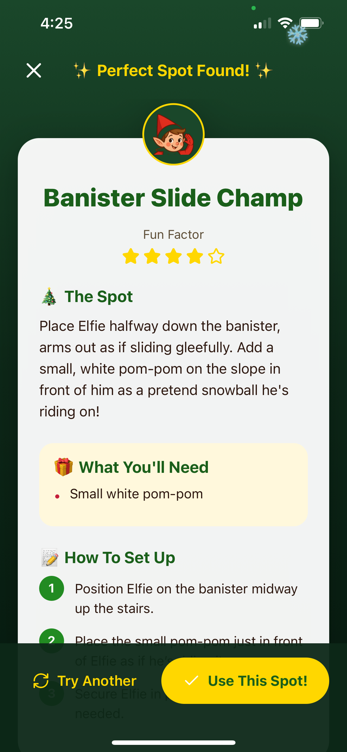 Elfie Spot Finder screenshot 3