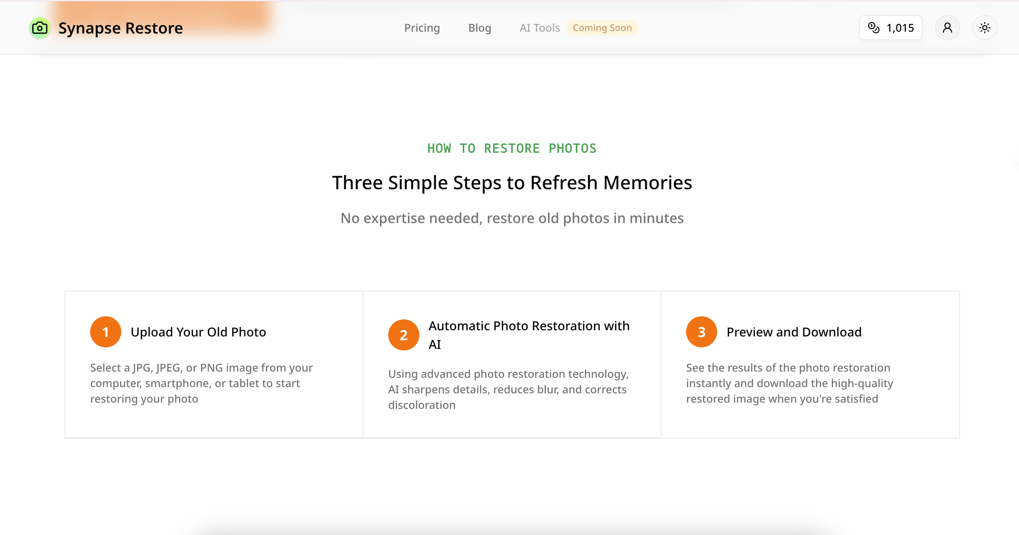 Synapse Restore screenshot 2