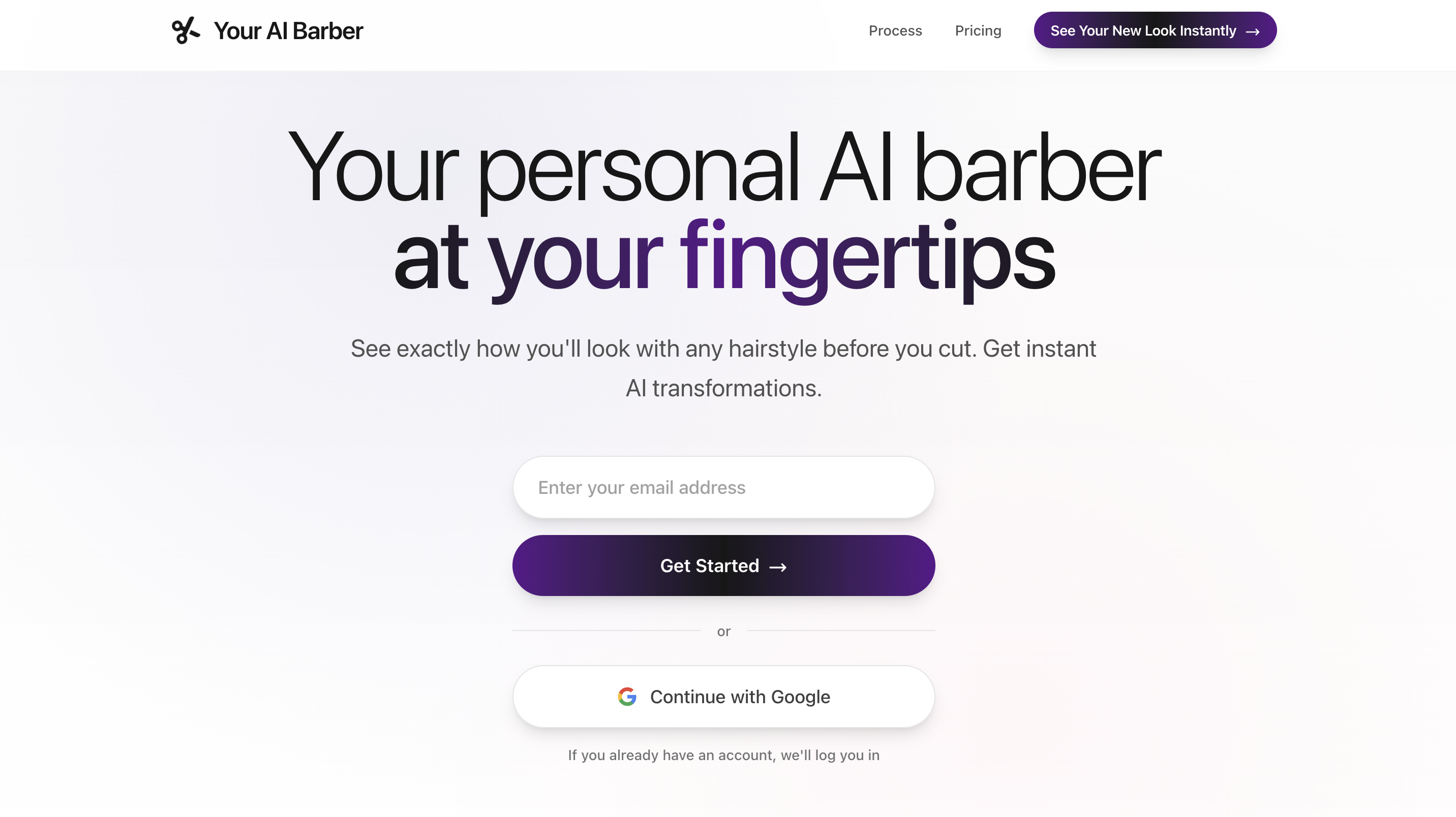 YourAIBarber screenshot 1